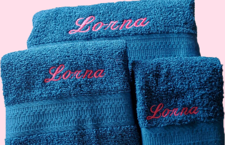 Towels set for Lorna